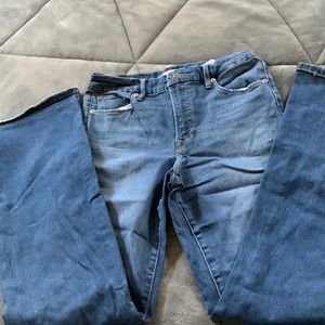 Good American Good Flare ripped jeans